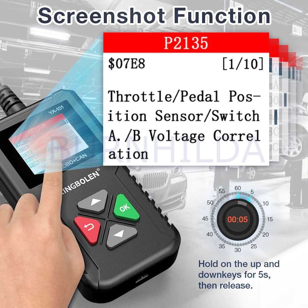 Pembaca Kode Diagnostik Mobil Car Engine Scanner accesoris motor mobil burnhilda