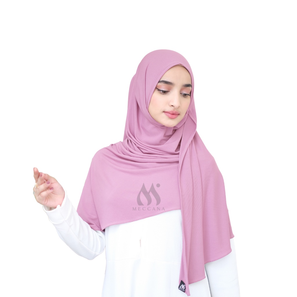 Marwa Instan - Pashmina Instan Jersey-Soft Purple