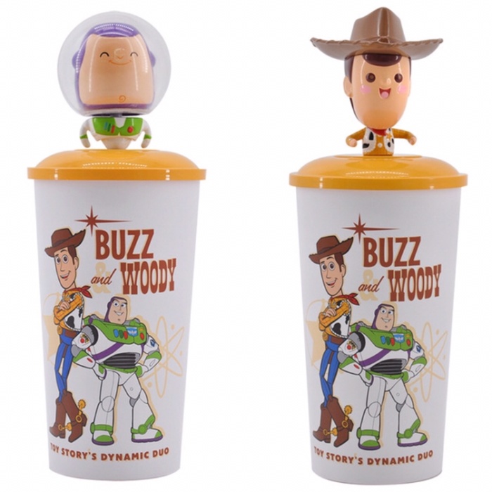 Mainan TUMBLER TOY STORY 4 IMPOR WOODY DAN BUZZ - WOODY
