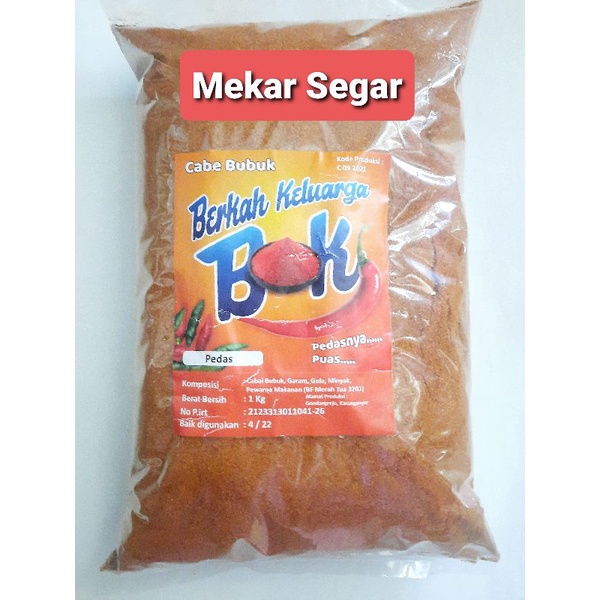 

Bubuk Cabe Pedas 1kg