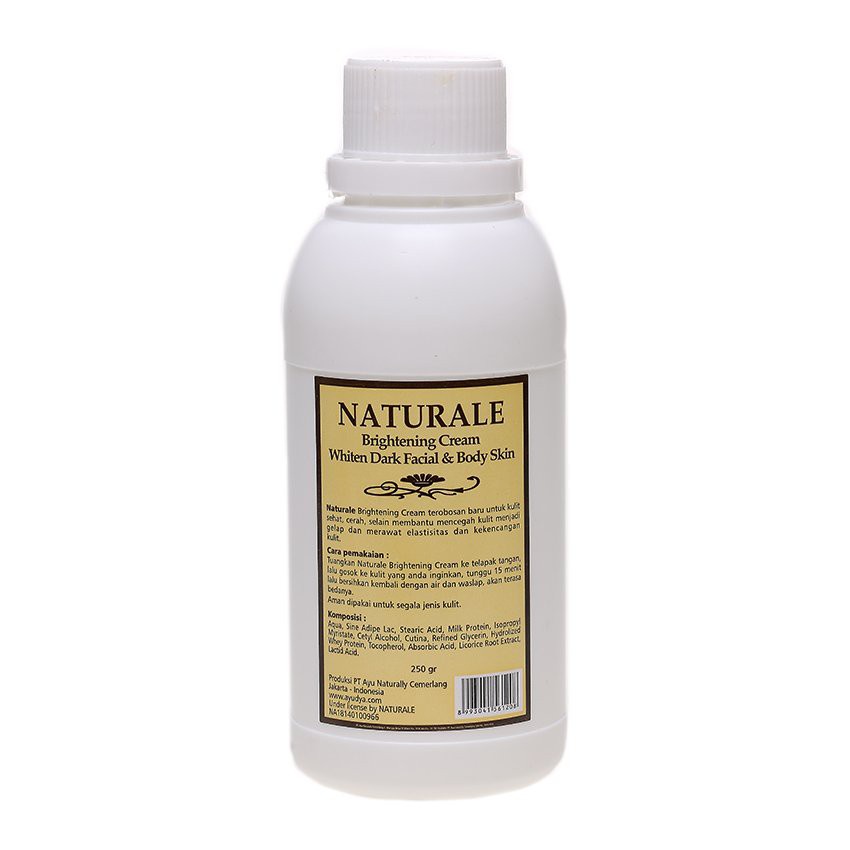 Naturale Bleaching / Brightening Cream 250gr - 500gr