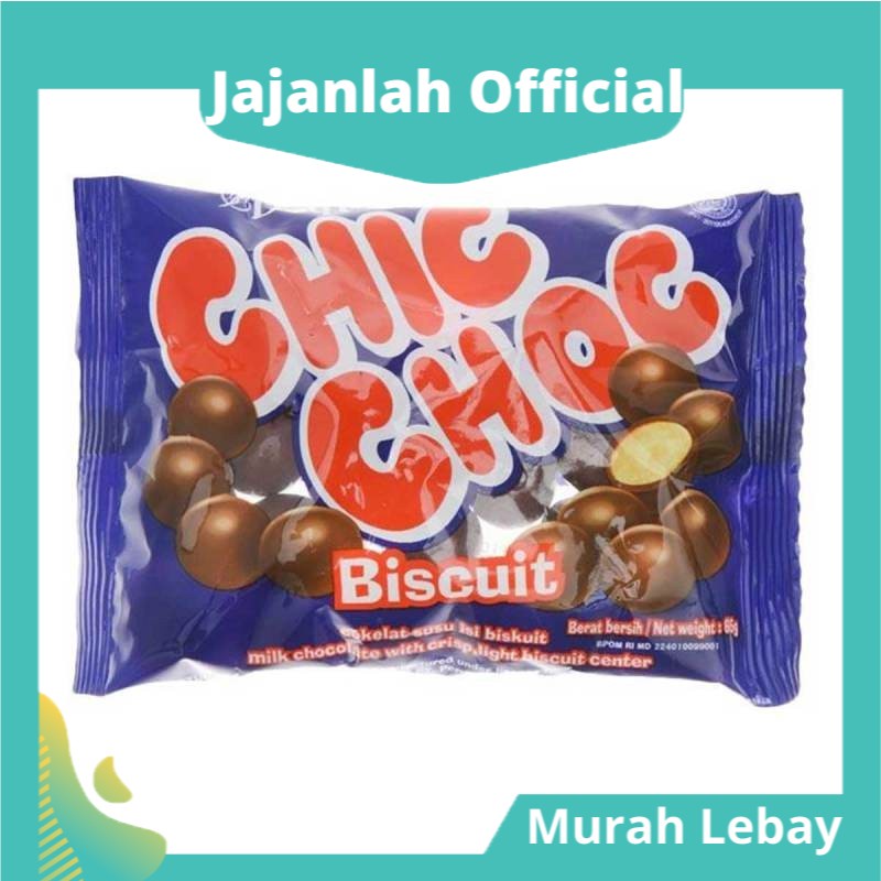 

DELFI CHIC CHOC BISCUIT COKELAT 55 GRAM - BISKUIT DENGAN LAPISAN COKLAT Jajanlah Official