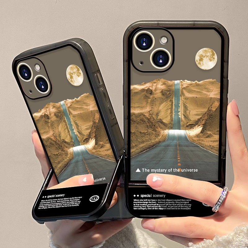 North Road Case TPU Transparan Shockproof Cover Iphone 11 12 13 Pro MAX 7 8 Plus X XR XS MAX 6 6S