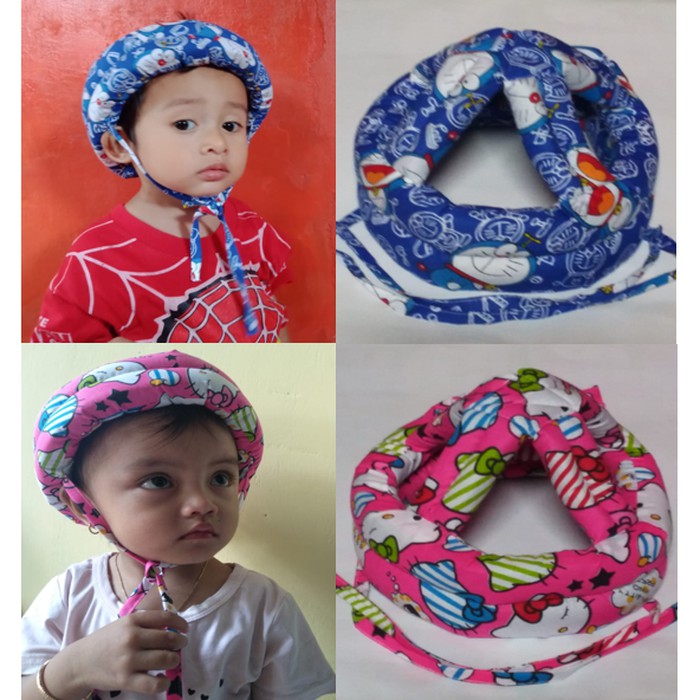 Baby Head Protector Safety Helm Topi Pelindung Kepala Bayi