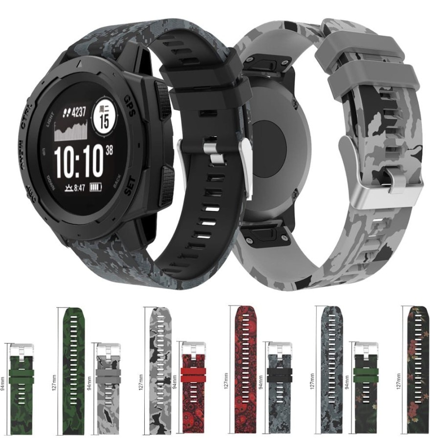 Tali Jam 22MM Quick Fit Strap Garmin Instinct 2 Fenix 5 6 7 945 D2 935