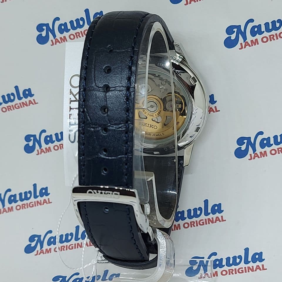 Seiko Presage SSA405J1 Cocktail Automatic Blue Moon - Jam Tangan Pria SSA405 Open Heart