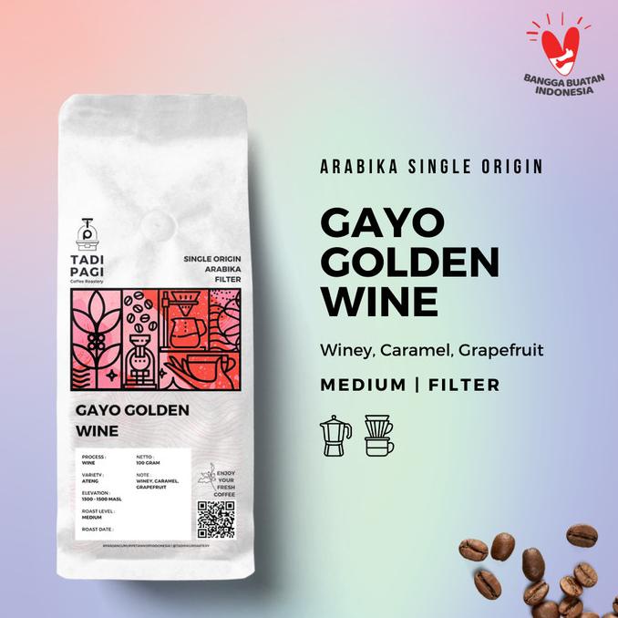 

[ COD ] Wine Gayo 200 gr Roast Bean Coffee - Biji Kopi Matang BERKUALITAS Kode 1249