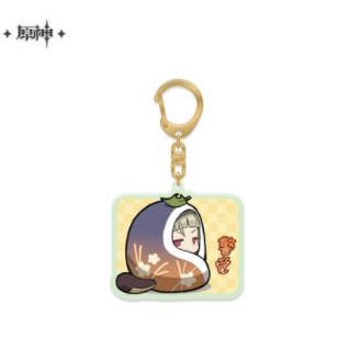 (Ready Stock) Official Merch Genshin Impact -  Acrylic Keychain Genshin Impact Keychain Akrilik