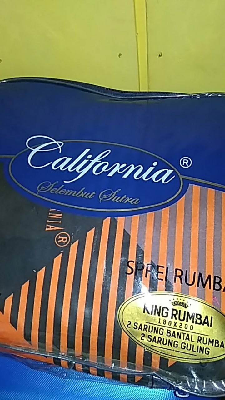 Sprei Rumbai California 180 King Star And Stripe / Usa