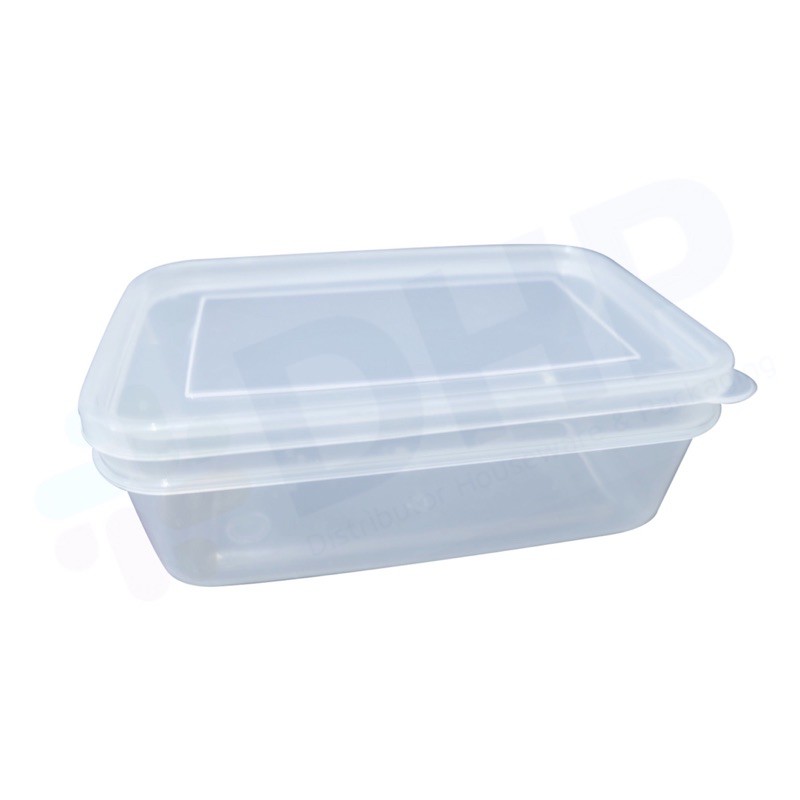 Ultrapack 600 (16x11 h:5) Kotak Makan Toples Food Container Lunch Box Plastik Kotak Bumbu Wadah