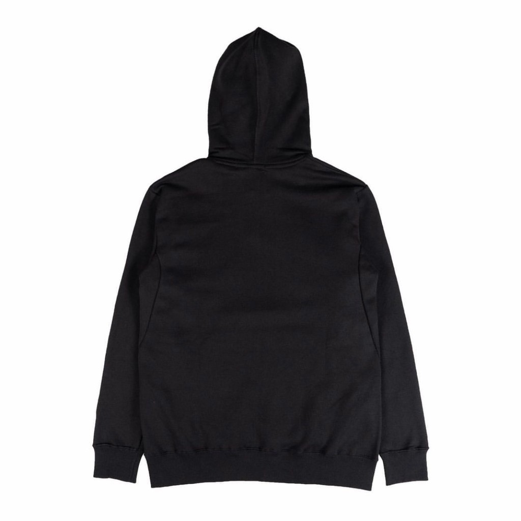 ZIP HOODIE MATERNAL WARNA HITAM