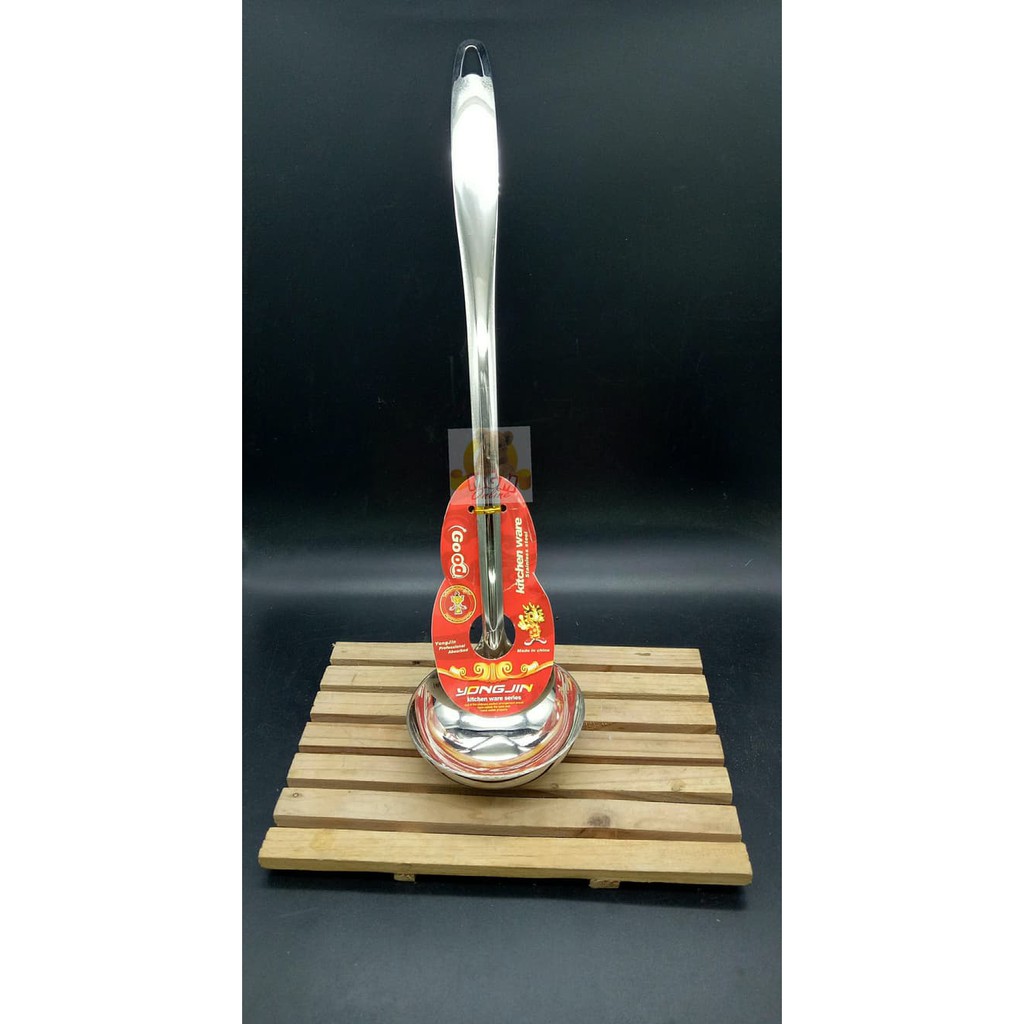 Irus Stainless Prasmanan 38CM Centong Bakso / Syrup Ladle / Soup Ladle