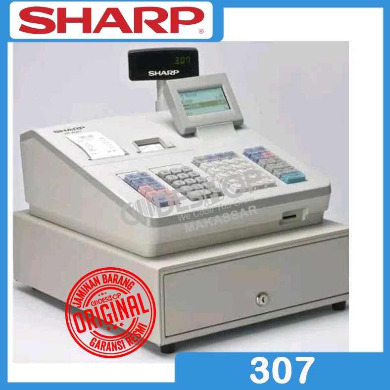 Mesin Kasir/Cash Register SHARP XE -A 307 | XE A 307