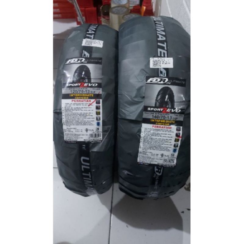 BAN TUBELESS FDR SPORT XR EVO, VELOGRIP & FDR ZEVO UNTUK NMAX, RING VELG 13