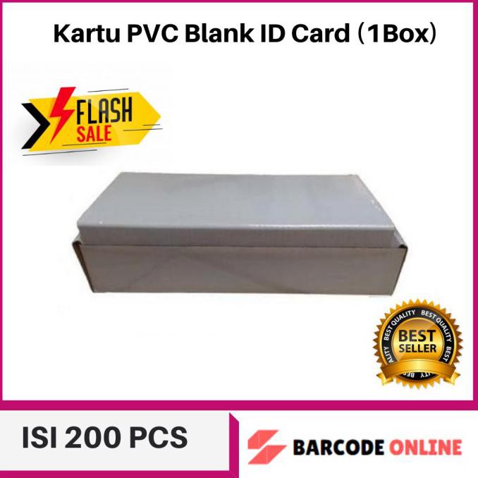

KARTU PVC BLANK ID CARD ISI 200 PCS