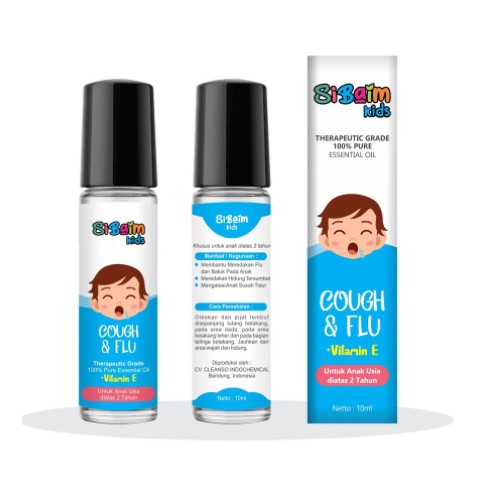 [ORIGINAL] SIBAIM Kids (Cessa Alternatif) Usia 2-8 tahun - Essential Oil Varian Lengkap