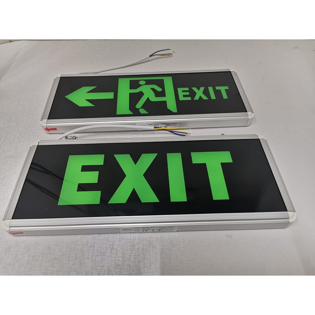 Lampu Exit led 2 sisi/lampu emergency exit