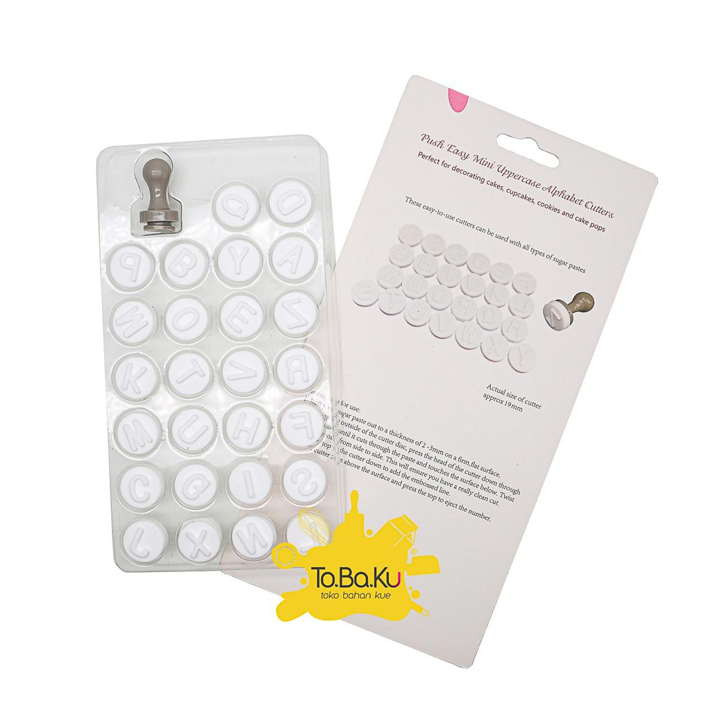 Plunger Huruf K 26 (cetakan)