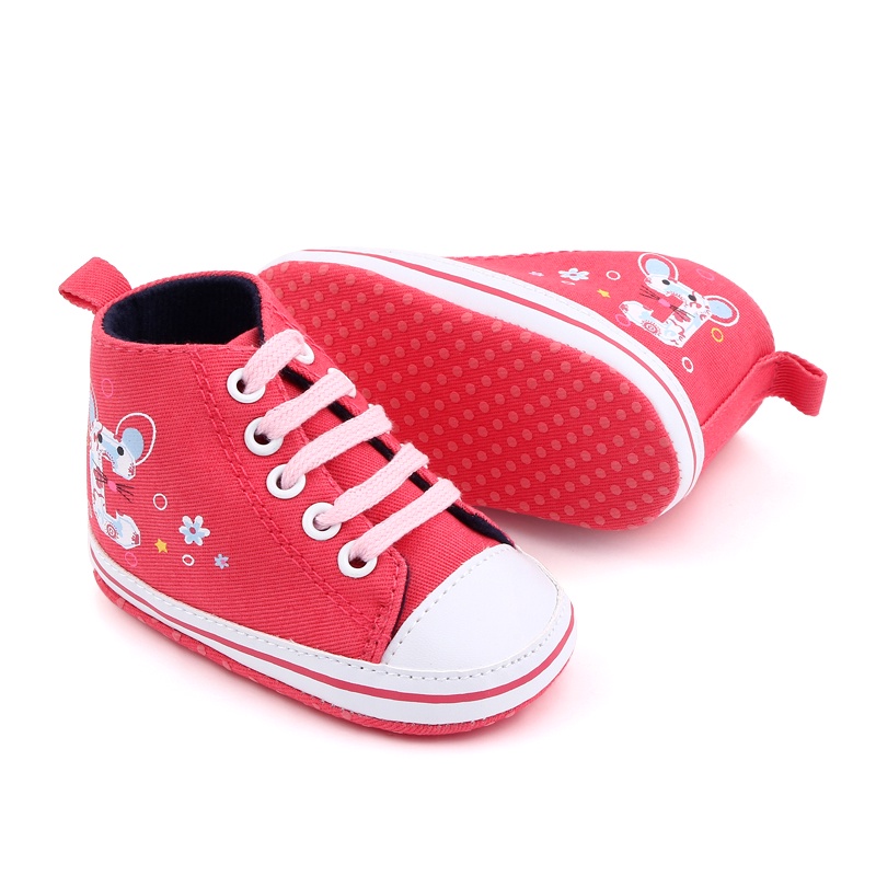 Sepatu Bayi Sneaker Baby - Sepatu Prewalker Bayi Perempuan S1198