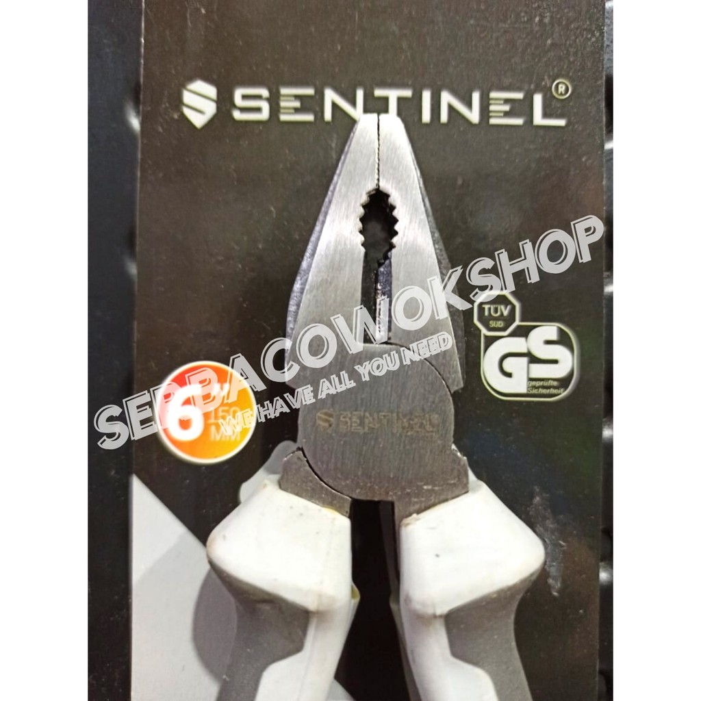 Sentinel Tang Kombinasi Chrome 6 Inch Tang Jepit Linesman Pliers 6&quot; Termurah Berkualitas