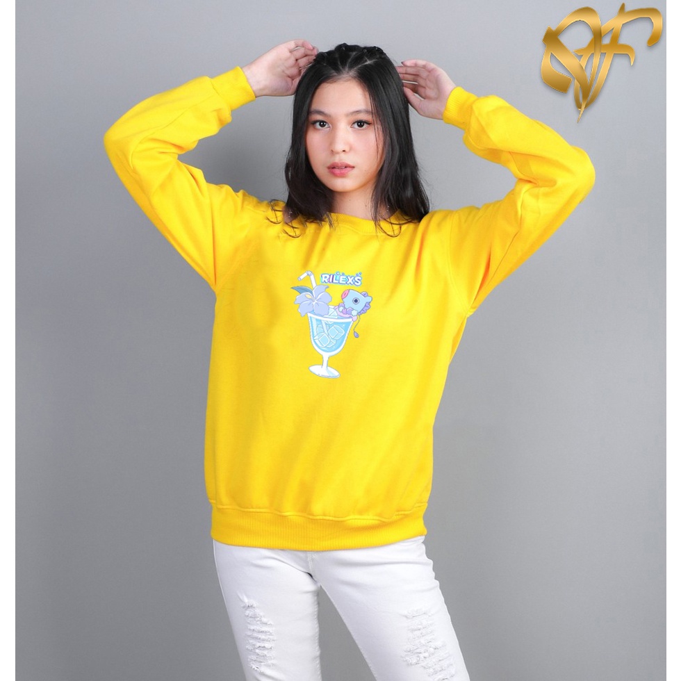 Sweater Mang Rilexs Aesthetic  BT5 BT21 Pria &amp; Wanita | Sweater Korea Style Fleece Cotton | Dhea Fashion