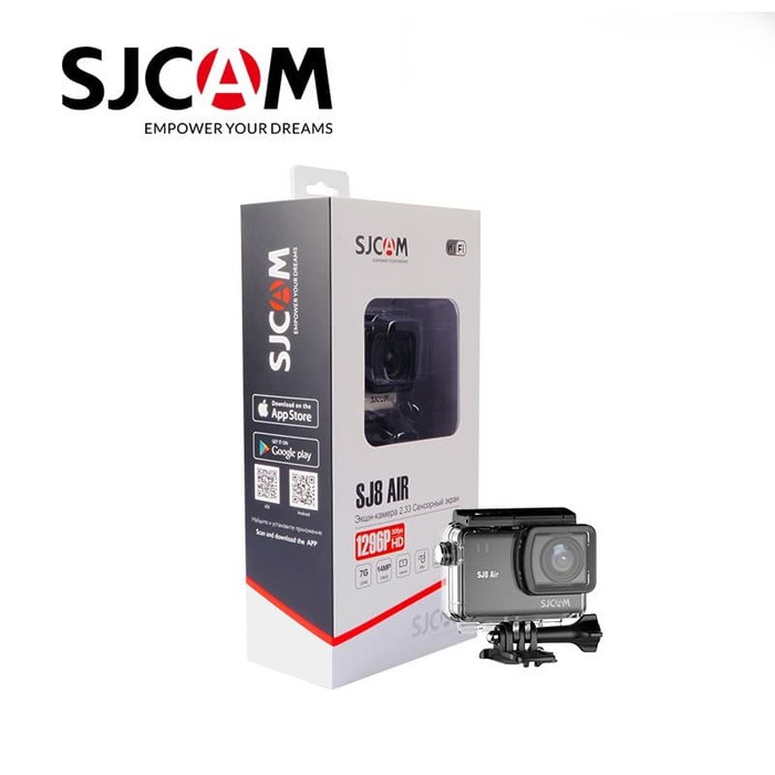 SJCAM SJ8 AIR Touchscreen Action Kamera 3 Way Super 32GB