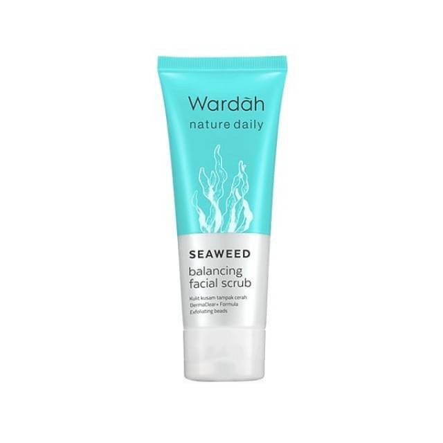Wardah Nature Daily Seaweed Balancing Facial Scrub