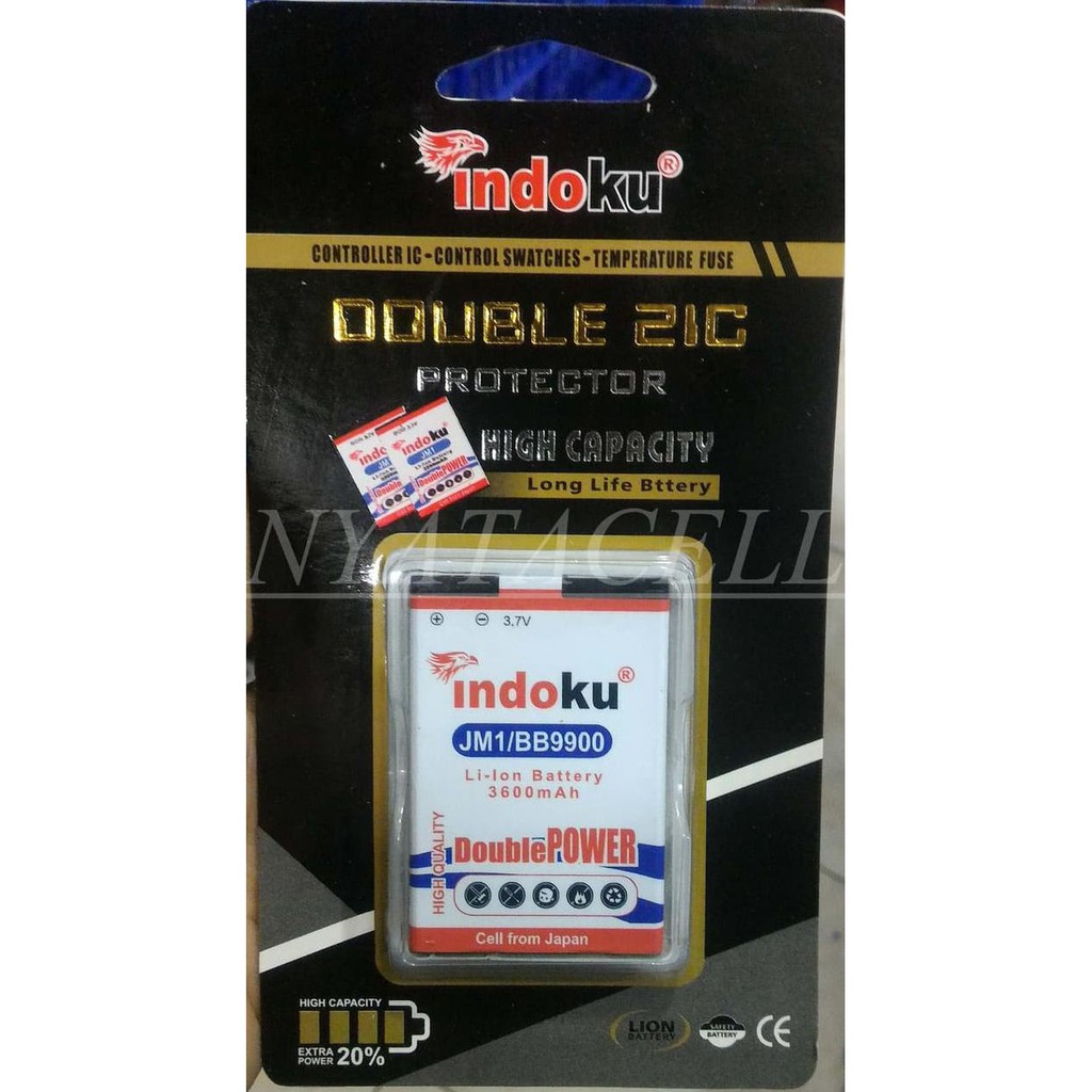 NEW BATERAI INDOKU BLACKBERRY FM1 F-M1 FM-1 3600MAH /BATRE/DOUBLE POWER/BB MILENIA