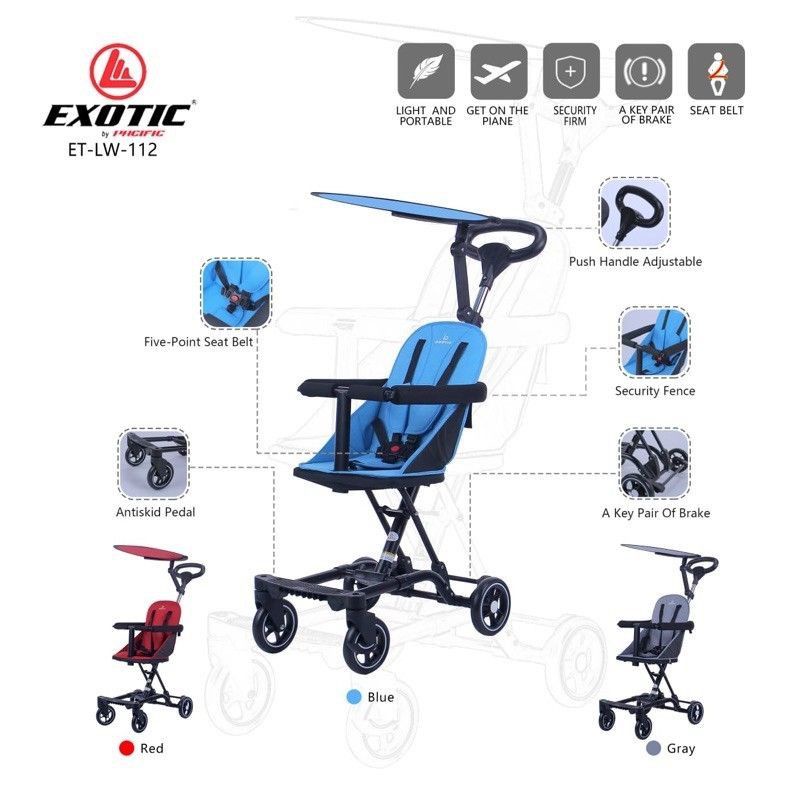 Exotic ET LW 129 /  LW 112 Magic Stroller Kereta Dorong Bayi