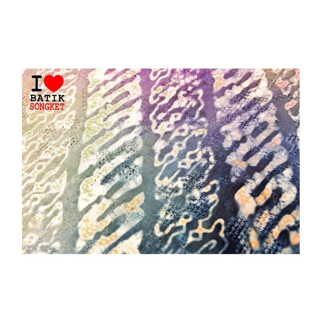 viscos alur pelangi motif 8 bahan kain batik cap pekalongan viskos