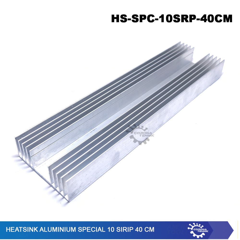 Heatsink Aluminium 10 Sirip 40 cm special