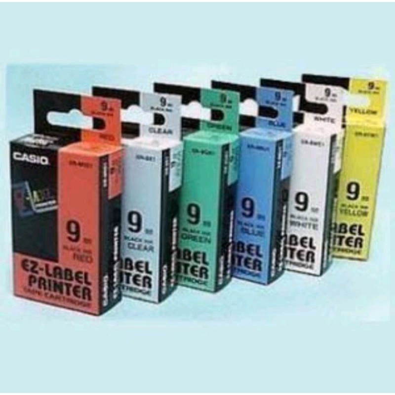 

Pita / Label Printer Casio 9mm - EZ Label Tape 9 mm Refill XR-9