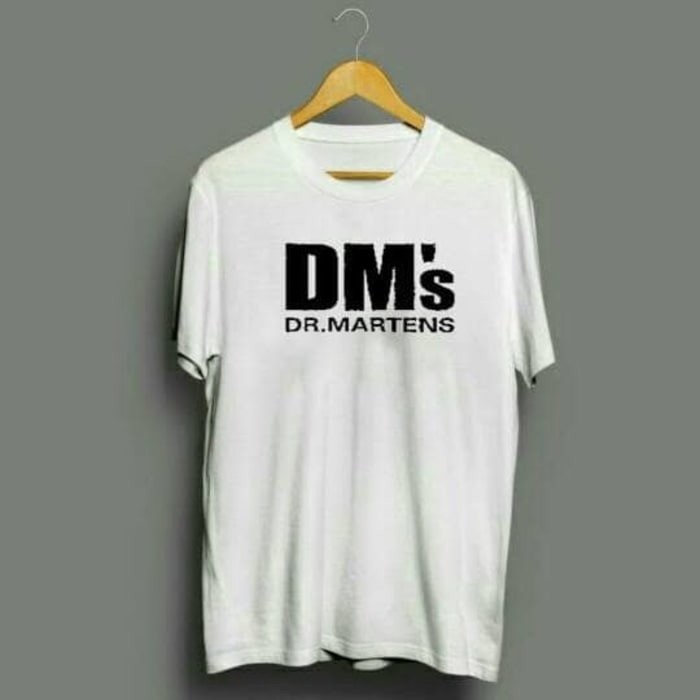 Kaos Tshirt Baju Combed 30S Distro Dr Martens Marten