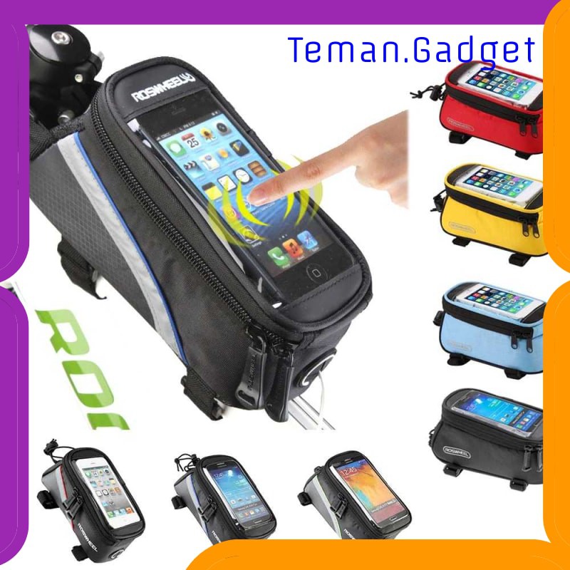 TG-IB585 ROSWHEEL Tas Barang Sepeda Smartphone Holder Touch Waterproof - YP35