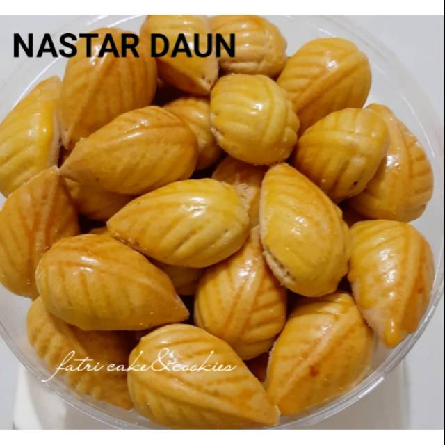 

nastar daun premium full butter lumer dimulut