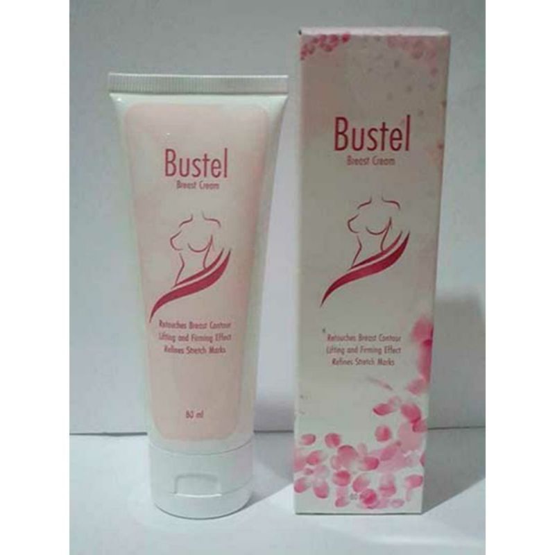 Bustel - Bustel Cream Asli Original Obat Pembesar Payudara Pengencang Herbal Kendor Permanen Bustel 