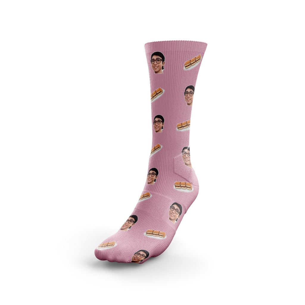 Kaos Kaki Custom (Full Printing/Sublime) - bisa satuan atau team