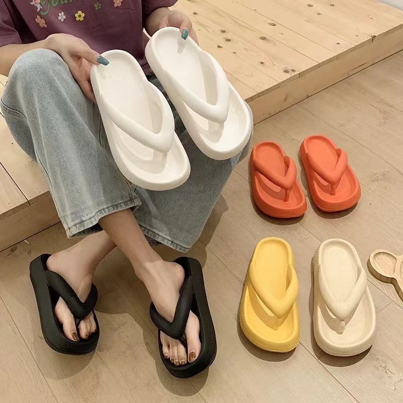 [36-41] Komin Sandal Japit Wanita Terbaru Sendal Japit Rumah Empuk Sandal Cewek Kekinian Korea Sendal Phylon Anti Slip