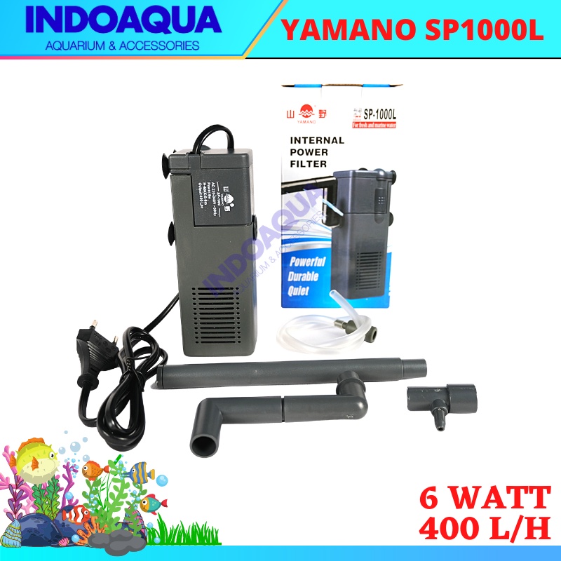 Filter Internal Aquarium Pompa Filter Mini Aquarium Yamano SP 1000 L