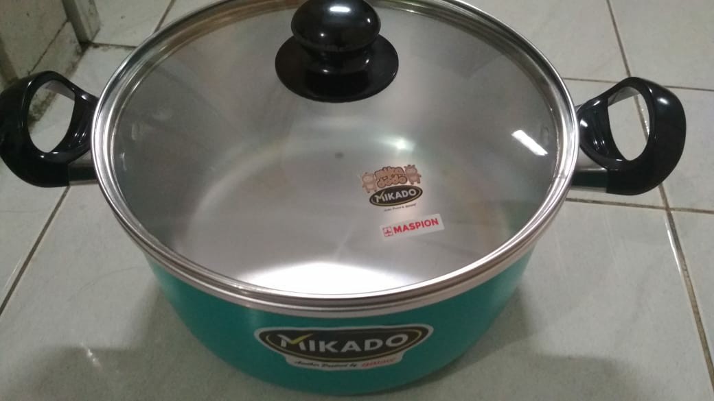 Panci Alcor Bronzo New Primero Tutup Kaca 22cm