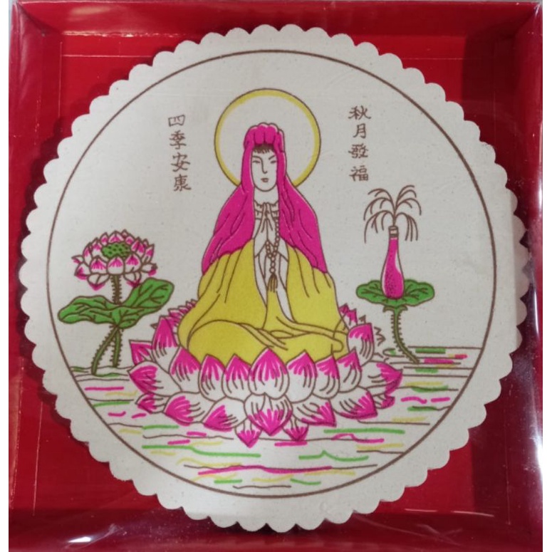 kue bulan mooncake untuk sembahyang - dus kecil