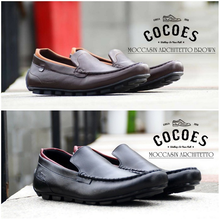 Sepatu Slop Pria Cocoes Moccasin