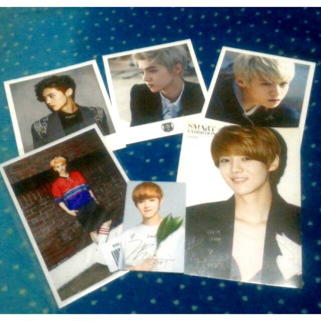 LUHAN Postcard Polaroid photocard official Merchandise set