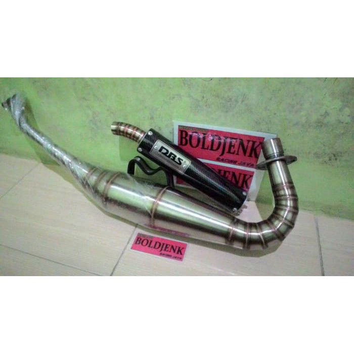 Knalpot DBS carbon fullstanlees for Satria 2 tak , dll