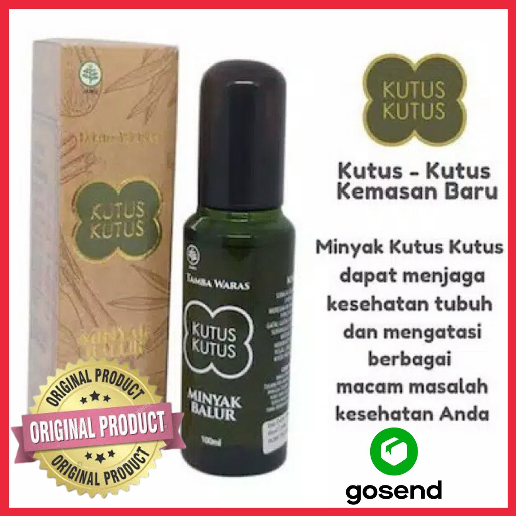 minyak kutus kutus 100 ml/minyak balur kutus kutus asli original/minyak kutus kutus asli bali