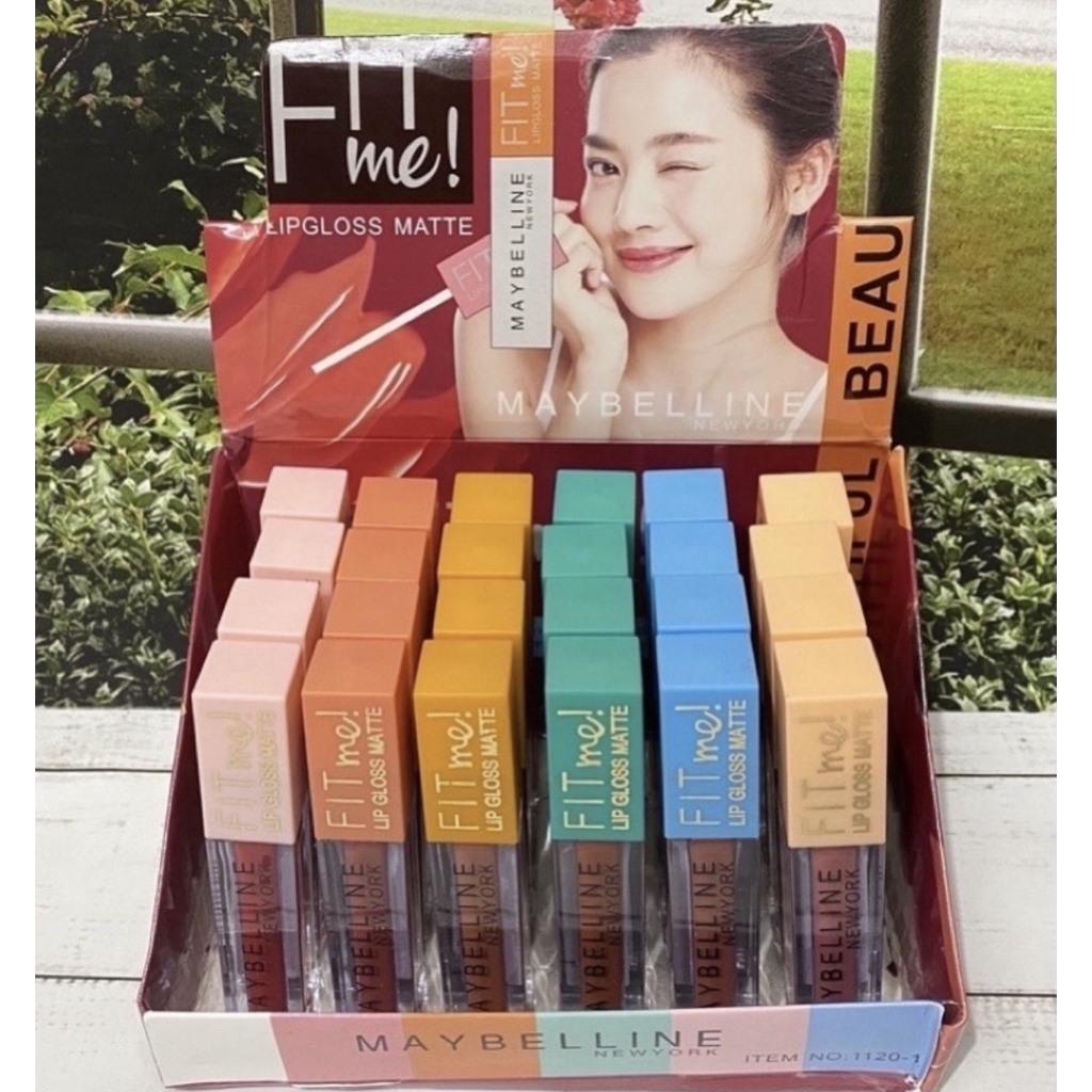 [Per Batang] Lipcream Maybelline Fit Me Matte 1120-1