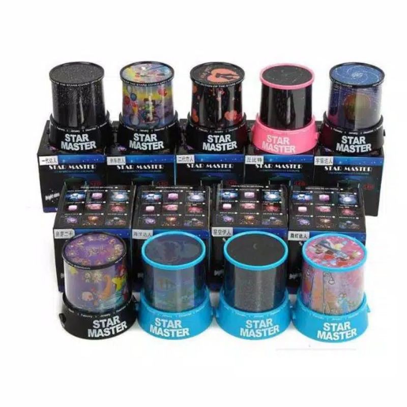 lampu tidur proyektor led star master