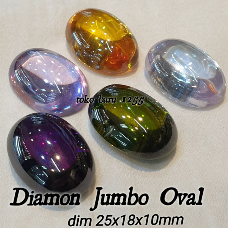 BATU CINCIN DIAMOND OVAL