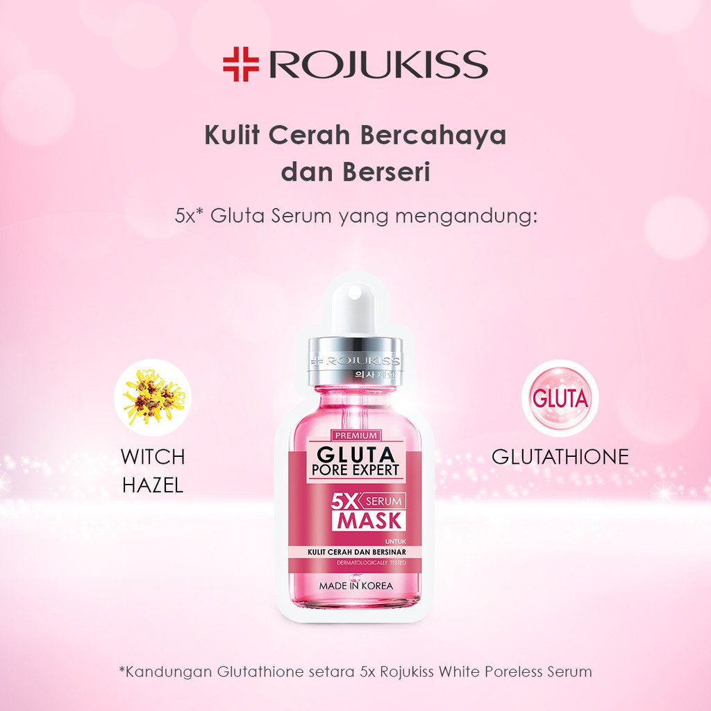 COSRX / Masker Rojukiss Korean Serum - Sheet Mask Rojukiss