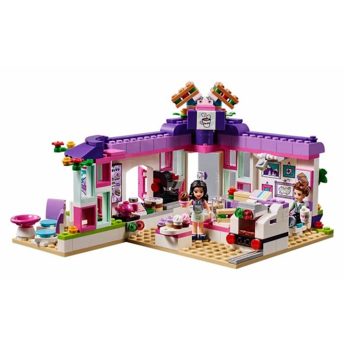 lego friends emma's art cafe